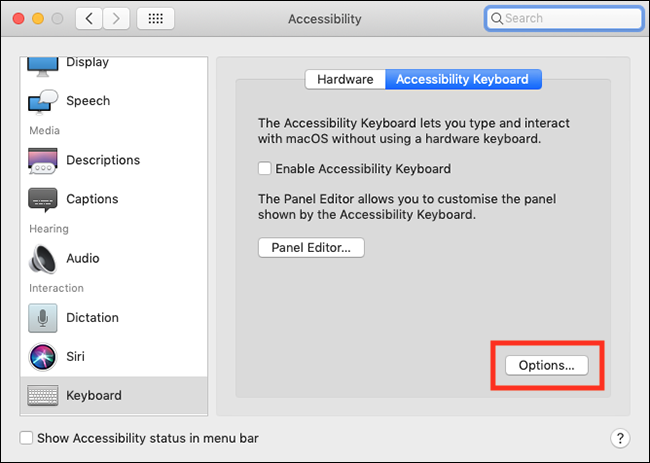 Mac app installation keyboard options download