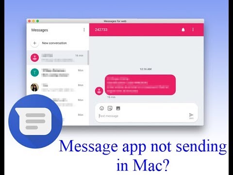 Messages app not responding on mac